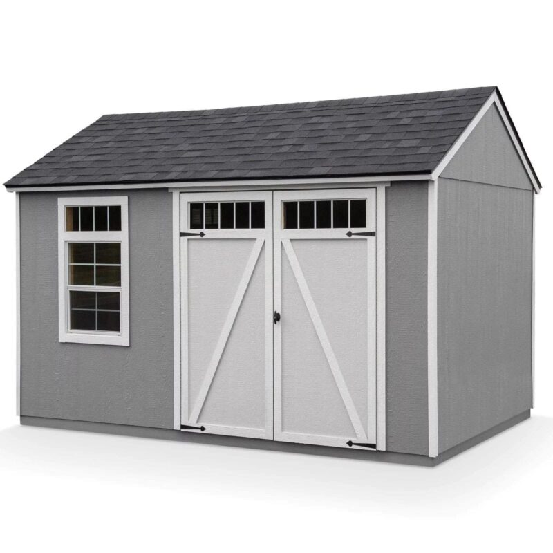 Heartland 12-ft x 8-ft Coronado Gable Engineered Storage Shed (Floor Included)